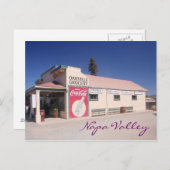 Napa Valleyの食料雑貨 ポストカード (正面/裏面)
