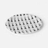 Napa Valley都市ワイン・ボトルのパーティーの供給 ペーパープレート (アングル)