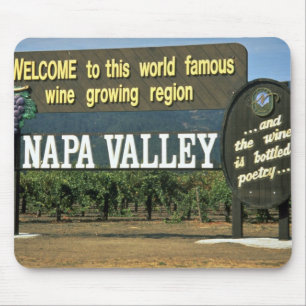 Napa Valley、カリフォルニア、米国 マウスパッド