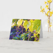 Napa Valley カード (黄色い花)