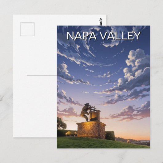 Napa Valley California ポストカード (正面/裏面)