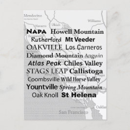 Napa Wine Country Postcard ポストカード