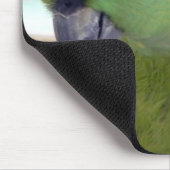 Naped黄色いアマゾンのオウム マウスパッド (コーナー)