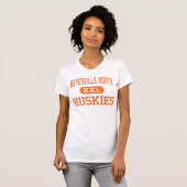 Naperville北の-ハスキー-高Naperville Tシャツ (正面フル)