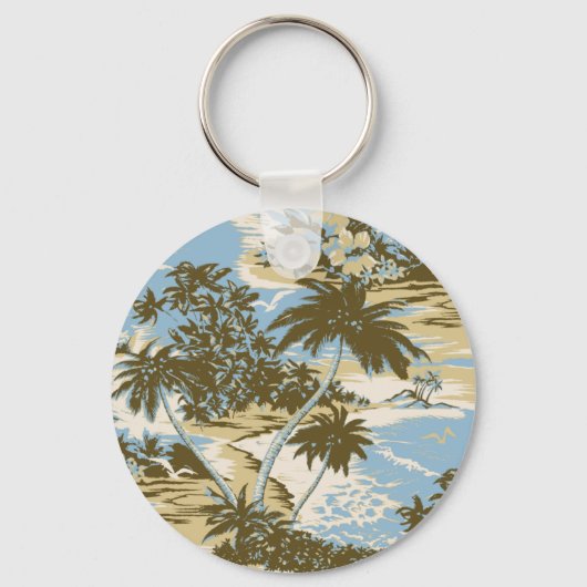 Napili Bay Vintage Hawaiian Keyrings キーホルダー (正面)