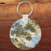Napili Bay Vintage Hawaiian Keyrings キーホルダー (正面)