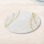 Napkins ラウンドペーパーコースター (アングル)