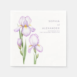 Napkins for a Modern Wedding.  スタンダードカクテルナプキン