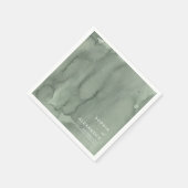 Napkins for a Modern Wedding.  スタンダードカクテルナプキン (角)