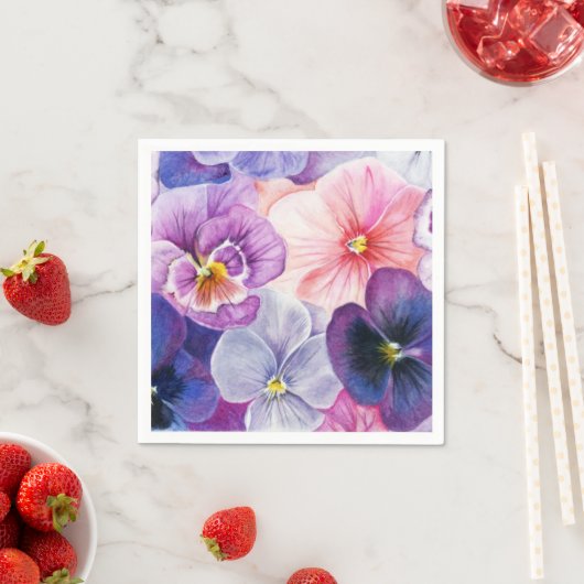 Napkins for Easter or spring! スタンダードカクテルナプキン (インサイチュ)