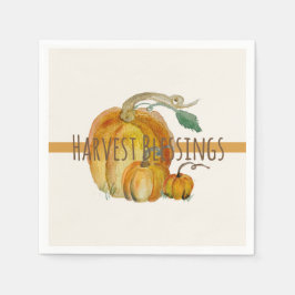 Napkins: Harvest Blessings スタンダードカクテルナプキン