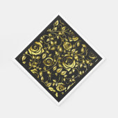 Napkins-Midnight Elegance collection スタンダードランチョンナプキン (角)