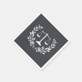 Napkins_Plain for Maegan スタンダードカクテルナプキン (角)