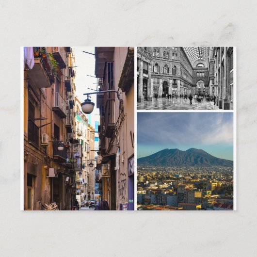 Naples 3フォトポストカード ポストカード (正面)