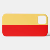 Naples city flag italy symbol napoli Case-Mate iPhoneケース (裏面 (横))