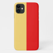 Naples city flag italy symbol napoli Case-Mate iPhoneケース (裏面)