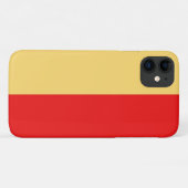 Naples city flag italy symbol napoli Case-Mate iPhoneケース (裏面(横))