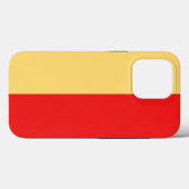Naples city flag italy symbol napoli Case-Mate iPhoneケース (裏面 (横))