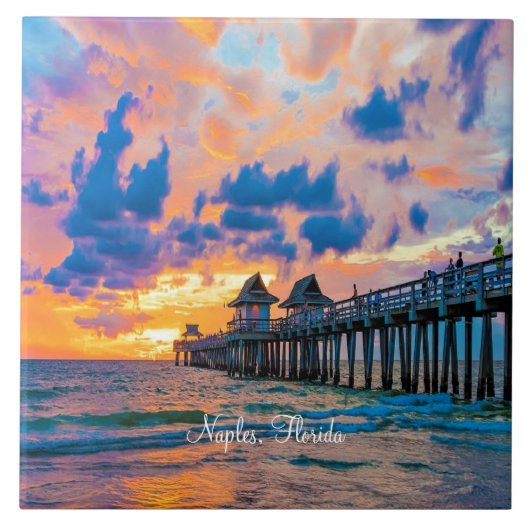Naples, Florida タイル (正面)