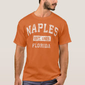 Naples Florida Fl Established Sports gift Tシャツ (正面)