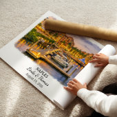 Naples Florida Poster, Watercolor, Custom ポスター