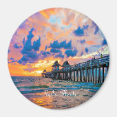 Naples, Florida scenic photograph, マグネット (正面)