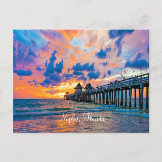Naples, Florida scenic Postcard シーズンポストカード (正面)