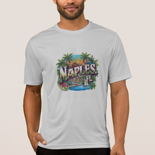 Naples florida  tシャツ (正面)