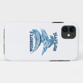 Naples Florida Vacation Tribal Dolphins Case-Mate iPhoneケース (裏面(横))