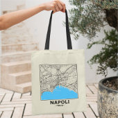 Naples, Italy City Map Tote Bag トートバッグ