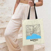 Naples, Italy City Map Tote Bag トートバッグ