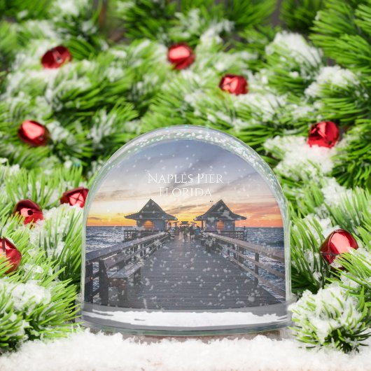 Naples Pier Florida Custom Photo (クリスマス)