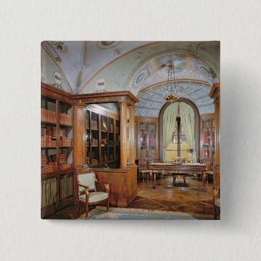 Napoleon Bonaparteの勉強、c.1800 缶バッジ (正面)