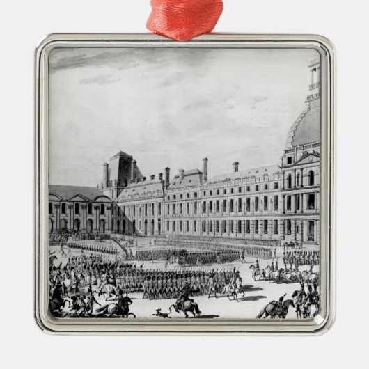 Napoleon Bonaparteの最初領事 メタルオーナメント (正面)