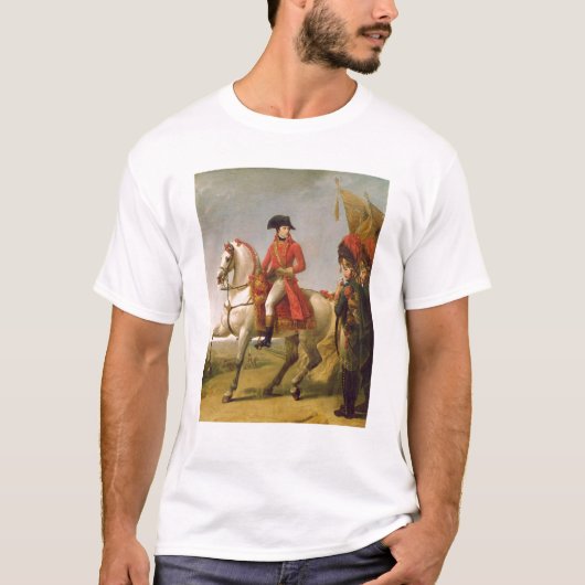 Napoleon Bonaparteの最初領事 Tシャツ (正面)