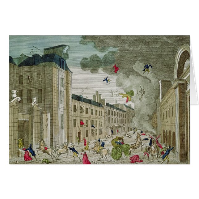 Napoleon Bonaparteの試みられた暗殺 (正面横)