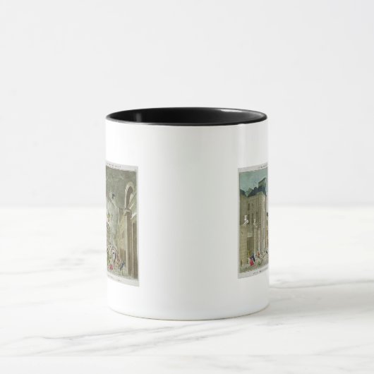 Napoleon Bonaparteの試みられた暗殺 マグカップ (中央)