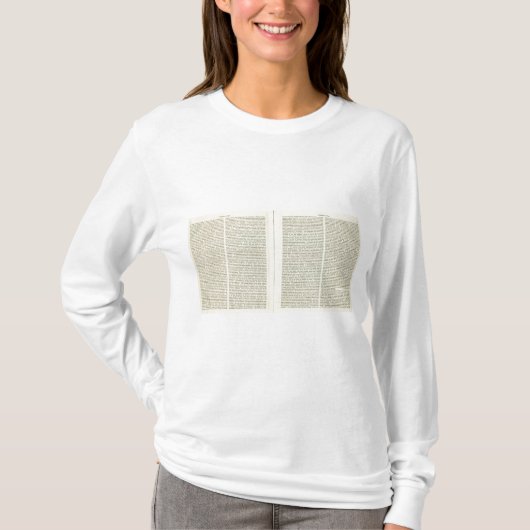 Napoleon Bonaparteの1811年の広告の帝国3 Tシャツ (正面)