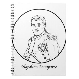 Napoleon Bonaparteラインスケッチ ノートブック