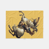 Napoléon Bonaparte フリースブランケット (正面(横))