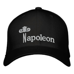 Napoleon Bonaparte 刺繍入りキャップ