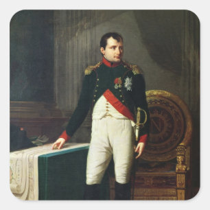 Napoleon Bonaparte 1809年のポートレート スクエアシール