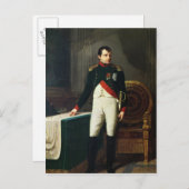 Napoleon Bonaparte 1809年のポートレート ポストカード (正面/裏面)