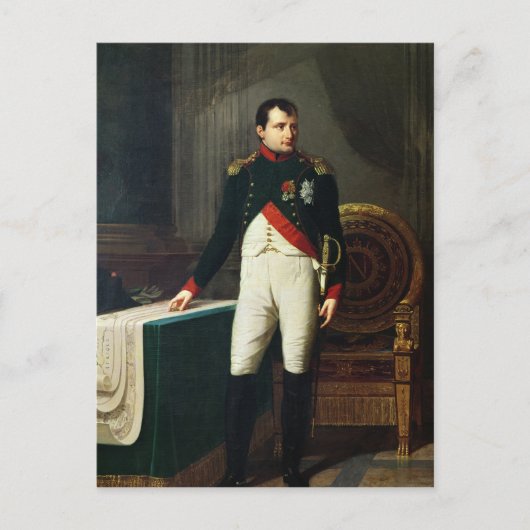 Napoleon Bonaparte 1809年のポートレート ポストカード (正面)