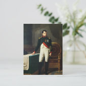 Napoleon Bonaparte 1809年のポートレート ポストカード (スタンド正面)