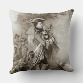 Napoleon Bonaparte 1826年 クッション (裏面)