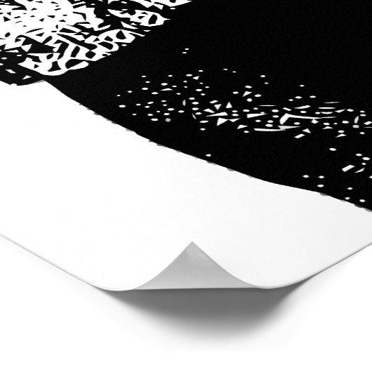 Napoleon Bonaparte -- Black and White ポスター (角)