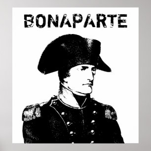 Napoleon Bonaparte -- Black and White ポスター