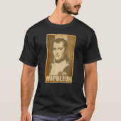 Napoleon Bonaparte Torn Propaganda Poster Tシャツ (正面)
