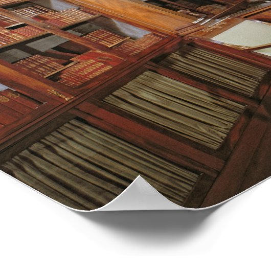 Napoleon Bonaparte's study, c.1800 ポスター (角)